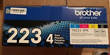 Brother Genuine Toner Cartridge Four Pack TN223 4PK picture