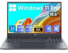 New Coolby Laptop Computer, 15.6 inch Windows 11 Laptop 16GB RAM- 512GB SSD picture