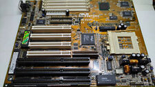 Socket 7 AT Motherboard ASUS P/I-P55T2P4 Rev 3.10 (430HX) CPU & 32 MB + Bonus picture