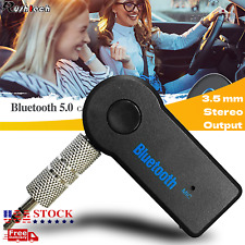 Wireless Bluetooth Receiver 3.5mm AUX Audio Stereo Music Home Car Adapter TO picture