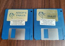Aesop's Fables 1988 by Unicorn Software for Apple II IIe IIc IIgs - Tested RARE picture
