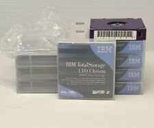  9 IBM Ultrium-2 Tape Cartridges 200GB/400GB 3 New + 6 Used picture