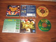 2 PC Near Mint PC Games: Take-A-Break Pinball and Championship Pool on CD-ROM picture
