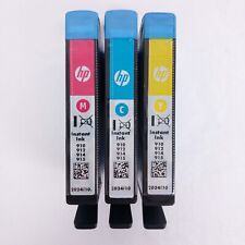 HP 910 912 914 915 Combo 3-Pack Genuine C M Y Ink Cartridges Expires 10/2024 picture