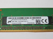 Micron 2x 4GB 1Rx8 PC4-2400T-ED1 DDR4 ECC UDIMM Server Memory MTA9ASF51272AZ-2G3 picture