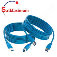 USB 3.0 Cable A Male to B Male High Quality High Speed Wire 3ft 6ft 10ft picture