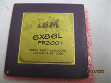 Vintage IBM 6x86L PR200+ 2VAP200GB Socket 7 150MHz Gold CPU Processor picture