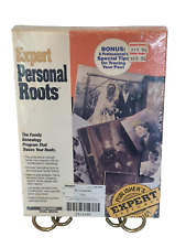 VTG Expert Software Personal Roots For IBM/TANDY Family Tree Genealogy SEALED picture