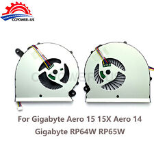 New CPU+GPU Cooling Fan Gigabyte Aero 15 15X Aero 14 Gigabyte RP64W RP65W picture