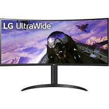 LG 34WP65C-B 34'' Curved UltraWide QHD 160Hz HDR FreeSync VA Gaming Monitor picture