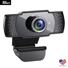 Webcam HD with Microphone Web Camera USB 2.0 for PC MAC Desktop Laptop Computer picture