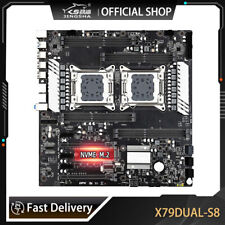 JINGSHA X79 S8 Dual CPU LGA2011 Motherboard Support Dual E5 V1 V2 DDR3 ECC 256GB picture