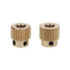 2x 26T/40T Brass MK7/MK8 Extruder Drive Gear for 1.75mm & 3mm Filament picture