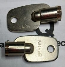 EPSON Equity Case / BIOS Security Lock Keys VINTAGE IBM PC 286 386 Set #1 picture