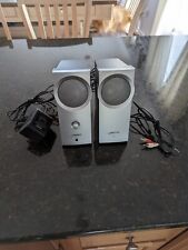 Pair of BOSE Silver & Black Companion 2 Multimedia Computer Speakers picture