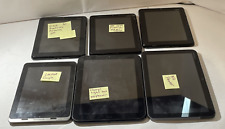 Bundle Lot Of 6 Tablets Vizio Audiovox Motorola HP - For Parts Only picture