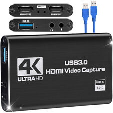 4K Audio Video Capture Card, USB 3.0 HDMI Video Capture Device Full HD Recording picture
