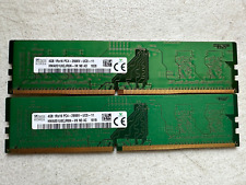 SK hynix 4GB 1Rx16 PC4-2666V | HMA851U6CJR6N | 8GB Total (Lot of 2) picture