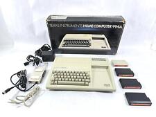 Vtg Texas instruments 99/4A Computer With 4 Games Power Supply Video Modulator picture