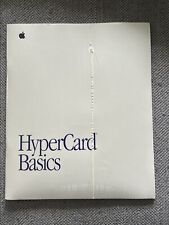 Vintage 1991 Apple Macintosh HYPERCARD BASICS System 7 - 030-3543-B •NEW •SEALED picture