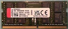 Kingston KCP426SD8/16 16GB DDR4-2666 PC4-21300 SODIMM 260-Pin Laptop Memory RAM picture