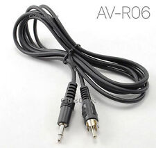 6ft. 3.5mm Mono Mini Jack Plug to Single RCA Plug AV Cable / Cord,  AV-R06 picture