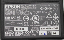 Genuine Epson A392UC AC Adapter 13.5V 1.2A 25W Scanner Power Supply picture