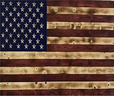 RUSTIC AMERICAN FLAG USA #1 IMAGE COMPUTER MOUSE PAD  9 X 7 picture