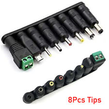 8pcs DC Power Jack 5.5 x 2.1mm Female To 4.0*1.7mm 5.5*2.5mm Micro USB Terminal picture