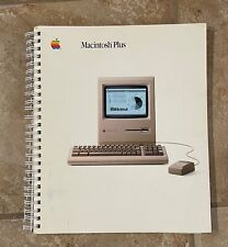 Vintage Apple Macintosh Mac Plus Owner's Guide P/N: 030-1246-B 1986 picture