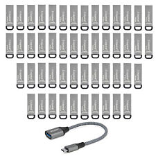 Kingston 64GB DataTraveler Kyson Flash Drive 50 pack with USB to USBC Adapter picture