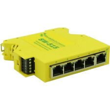 Brainboxes Compact Industrial 5 Port Gigabit Ethernet Switch DIN Rail Mountable picture