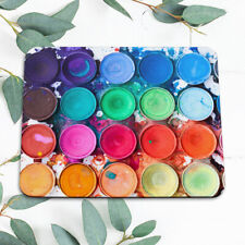 Watercolor Paint Box Palette Gift Mouse Pad Mat Office Desk Table Accessory Gift picture