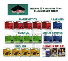 High Achiever Algebra Geometry Trigonometry + Many More Core Subjects Gr 9-12 picture