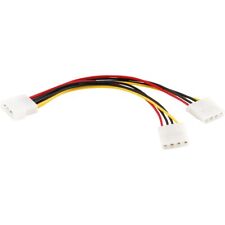 LOT OF 10 4-Pin Molex Splitter Male to 2x Female Power Extension Adapter picture