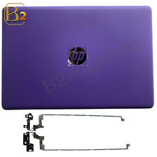 New HP 17-AK 17-BS 17BS 17AK Purple Back Cover 933295-001 926486-001 + Hinges picture