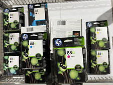 HP 88XL (33), HP 88 STND (1) lot of 34 expired (2016 or 2017)  OEM NIB FREE S/H picture