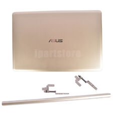 New Gold For Asus VivoBook S510 X510 X510U LCD Back Cover+Hinges+Hinge Cover picture