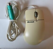 Vintage MICROSOFT Intellimouse Ball Mouse 1.2A PS/2 Compatible X04-72167 WORKS picture