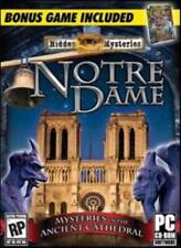 Hidden Mysteries: Notre Dame & Civil War PC CD find hidden object Cathedral game picture