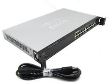Cisco 350 Series SG350-28MP-K9 V04 26-Port Fully Managed Switch | 24x PoE Ports picture