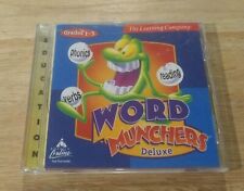WORD Munchers DELUXE The Learning Company MECC for Windows 95 picture