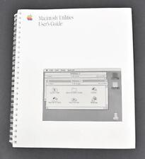 Vintage Apple Computer Macintosh Utilities User's Guide Sealed 030-3283-A picture