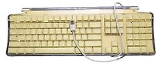 Vintage Genuine Apple Wired White Keyboard & Mouse picture