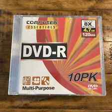 DVD+R New Sealed Computer Essentials 4.7 GB 120 Min Recordable Discs Data Video picture