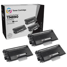 LD TN890 Super HY Black Toner Set of 3 for Brother TN-890 HL-L6400DW MFC-L6900DW picture
