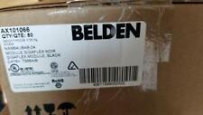 50 Belden Cat6jacks AX101066 Gigaflex Module Black NXM6AU8AB-04 T568A/B picture
