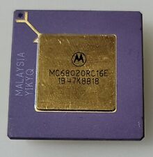Vintage Rare Motorola MC68020RC16E Processor For Collection or Gold Recovery picture