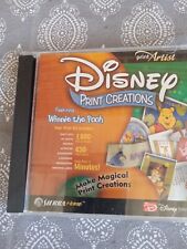 Disney Print Creations  PC CD-Rom Pre-owned print Artist Winnie-the-Pooh  picture
