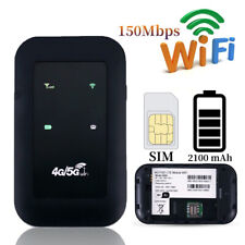4G LTE Portable Mini WiFi 150Mbps Wireless Pocket Router Rechargeable Continuous picture